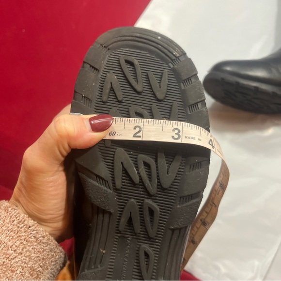 TOE WARMERS CANADA BLACK Leather FUR LINED Zip up Winter BOOTS T08665 WOMEN 7.5M - Picture 10 of 16